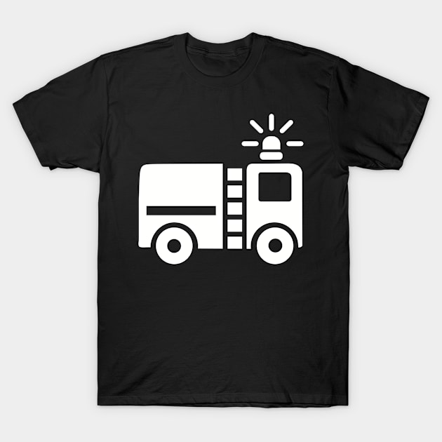 Fire truck T-Shirt by Designzz